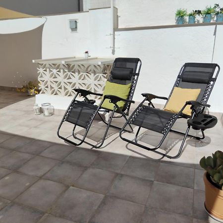 Céntrico apartamento con terraza, parking y WIFI Ronda Esterno foto